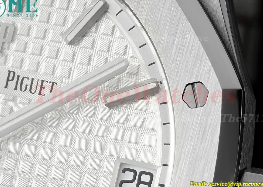 Dial Super White 15500 Clone A4302 SS Royal 41mm SF SS Oak 0504